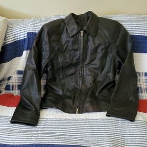 Black Italian Leather Jacket